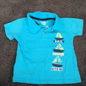 Teal 2T shirt